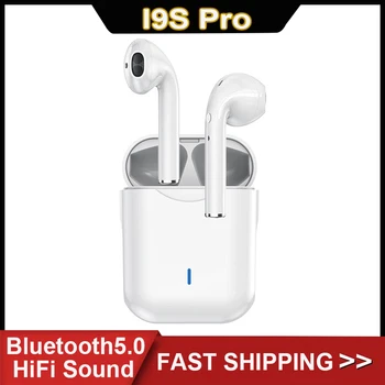 Õhu i9s Pro TWS Earbuds Bluetooth Stereo Kõrvaklapid Juhtmeta Kõrvaklappide Sport Mikrofoniga Peakomplekti jaoks Huawei ja Iphone Xiaomi