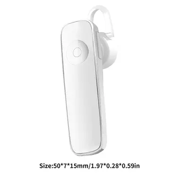 M165 Traadita Bluetooth Kõrvaklapid, In-ear Ühe Mini Earbud Käed-Vabad Kõne Stereo Muusika Mikrofoniga Peakomplekti älypuhelimia