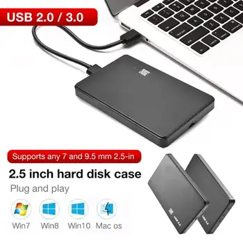 Sata et USB2.0 2.5 tollise Kõvaketta Puhul Välise Kõvaketta Karp USB-Kaabel HDD Ruum USB2 välise HD kõvaketta ruum