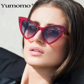 Seksikas Retro Cat Eye Päikeseprillid Naistele Meeste Mood päikeseprillid, Prillid Vintage Klaasidega UV400 Tooni Naiste Naine Oculos