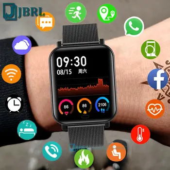 Smart Watch Naised Mehed Smartwatch Fitness Tracker Sport Veekindel Randme Wateches Android ja IOS reloj inteligente hombre Kell