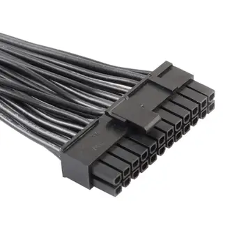 TISHRIC 24Pin ATX 30cm Molex 3 PSU Toitejuhet Emaplaadi Adapter Cable Starter Extender Sünkroonse