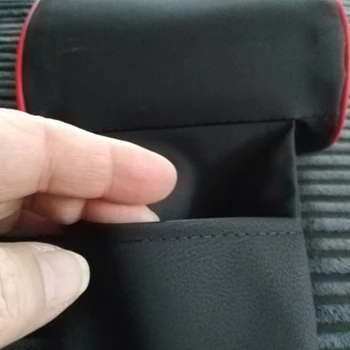Kvaliteetne Auto Nahast Kesk-Taga Pad Must Sõiduki Kaitsva Auto Center Console Käetugi Istme Kasti Matt Padi