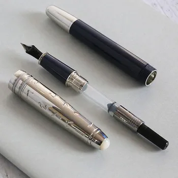 Uus P135 Metall, Vaik, Purskkaev Pliiats Kork Pearl Top EF/Meiqiaojian Tindiga Kingitus Vintage kontoritarbed Pen Ilus T4E1