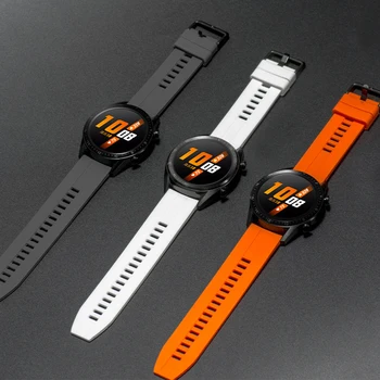 22mm Silikoonist Rihm jaoks Huawei Vaadata GT Randme bänd Käevõru Watchband