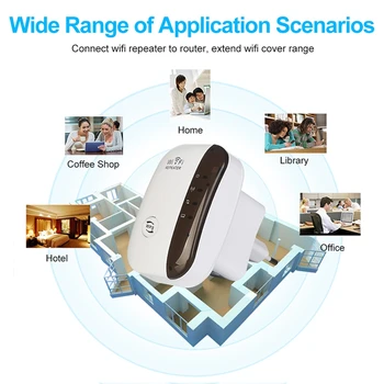 Traadita Wifi Repeater Wifi laiendaja Ruuteri Wifi-Signaali Võimendi 300Mbps Wifi Booster 2.4 G wi Fi Ultraboost pöörduspunkti