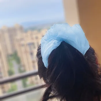 2021 Uus Tüdrukute Helendav Scrunchies Hairband Hobusesaba Omanik Peakatet Elastsed Juuksed Ansamblid Värviga Juuste Aksessuaarid, Hulgimüük