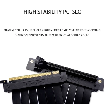 PHANTEKS FL22 220mm PC Ie Kaardi Mängimine PCI-E X16 Extender Ärkaja Kaabel Arvuti ja Pistiku Ühendus