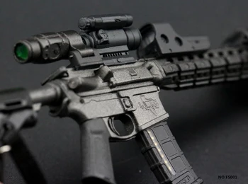 1/6 Skaala M4 Assault Rifle Plastikust Relva Mudeli Sõdur Automaatne Vintpüss Relva Mudel 12
