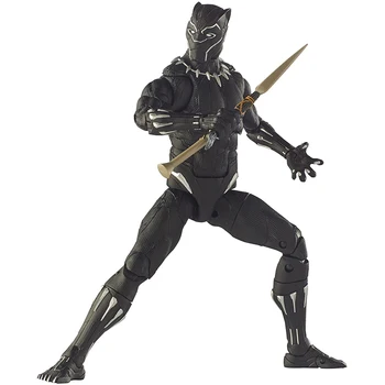 Algne Hasbro Marvel Legends Series 12-tolline Black Panther Tegevus Joonis PVC Mudel Mannekeeni Teenetemärgi Mänguasi lapse Sünnipäeva Kingitus