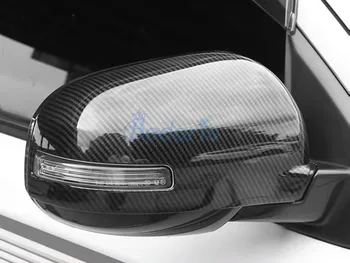 Näiteks Mitsubishi ASX 2016 2017 2018 2019 süsinikkiust Värv Pool Peegli Kate Rearview Overlay Mütsid Car Styling Tarvikud