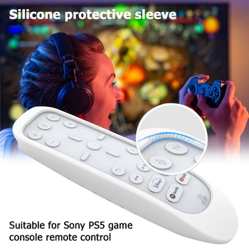 Silikoon Juhul Põrutuskindel Anti-Slip Kate PlayStation 5 PS5 Media Remote Tarvikud