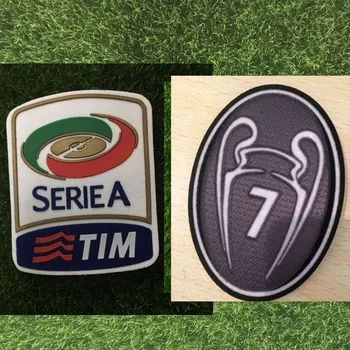 2010-Serie A-Patch Ja 7 Tassi Märgid Itaalia Liigas Itaalia Liigas Lega Calcio Jalgpalli Embleem