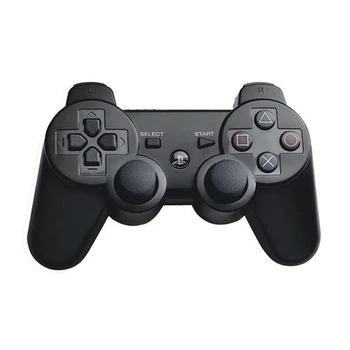 Mängu Kontroller Traadita Bluetooth-Gamepad Kahekordne Vibratsioon Kuus-Telg, Kaug Juhtnuppu Kontroller ühildub PS 3 Must