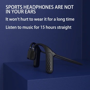 Sport Luu Juhtivus Traadita Kõrvaklapid Avatud-Kõrva Müra Vähendamise Kõrvaklapid, Bluetooth 5.0 Töötab Kõrvaklapid Xaiomi Huawei
