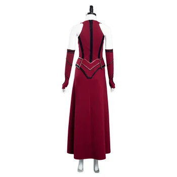 Wandavision Scarlet Nõid Cosplay Kostüüm Varustus Halloween Carnival Ülikond