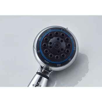 19.5x8.5cm Kuue käiguga, Reguleeritav Survestatud Vee säästmise Dušš Multi-funktsionaalne Anti-leak Dušš Käsi Dušš Vannituba