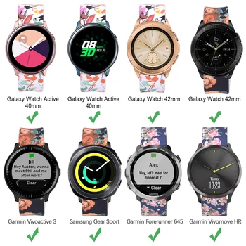 Sport Silikoonist Randmepaela Eest Garmin Vivoactive 3 S40 Smart Watch Bänd Venu SQ Eelkäija 245 645 Venu Asendamine Käevõru