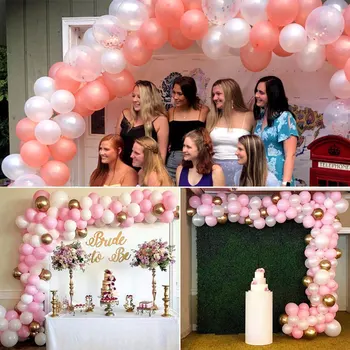 127 Tk Roosa Macaron Metallist Balloon Vanik Arch Pulmi, Sünnipäeva Õhupallid Kaunistamiseks Pool Õhupallid Lastele Baby Shower Tüdruk