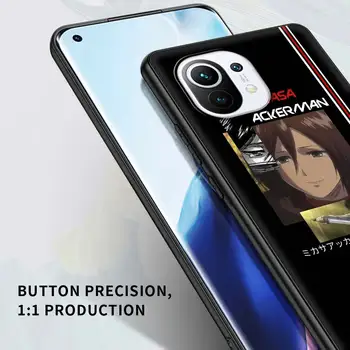 Anime Rünnak Titan Silikoon Telefoni Puhul Xiaomi Mi 11 Ultra 11i 10S 10T Pro Poco M3 X3 NFC Lisa 10 Lite 10T Kate Coque Kott