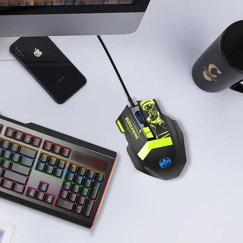 10000DPI USB Wired gaming mouse 7 käiku ergonoomiline 12-sisestage RGB backlight riistvara vajutage gun mängu hiir, hiired, PC arvuti pubg