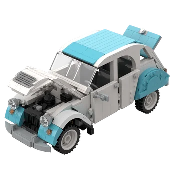 KES 2CV Dolly Auto ehitusplokid Kit Simulatsiooni Kogumise Sõiduki Mudel Koguda Idee, Haridus Mänguasjad Lastele Xmas Kingitused