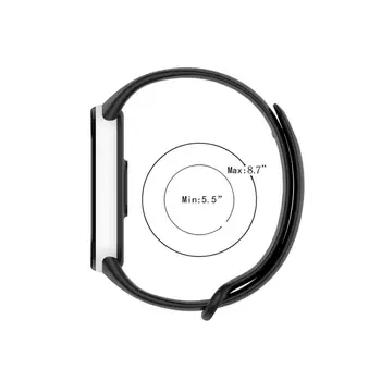 10 Värve TPÜ Rihm Sobib Xiaomi MI Band 5 Käepaela Dual Värvi Käepaela TPÜ Rihma Miband 5 Watchband Tarvikud