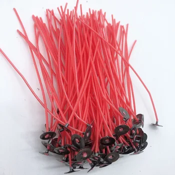 50TK/pack Multi Suurused Punane Vaha Küünla Taht Puuvill Core Vahatatud DIY Käsitöö Küünlad kasutatavatest Materjalidest