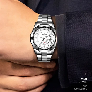 Meeste Kellad 2021 Luksus Mees Elegantne Ultra Õhuke Vaata Men Business Roostevabast Terasest Võre Quartz Watch Relogio Masculino Hot Müük