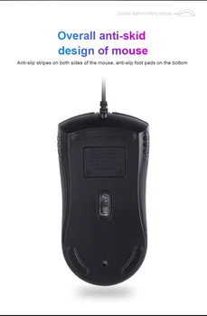 Wired Gaming Mouse Kerge Gaming Hiired Arvuti Hiirt Office USB Kaabel, Juhtmega Hiired Laptop PC Arvuti Välisseadmed