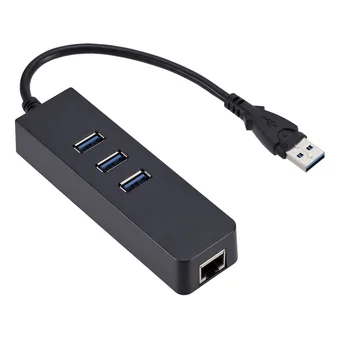 USB-Ethernet ja USB 3.0 100Mbps RJ45 USB-HUB-Arvuti Xiaomi Mi Kasti 3/S (Set-Top Box-Ethernet-Adapter-USB-Lan võrgukaart