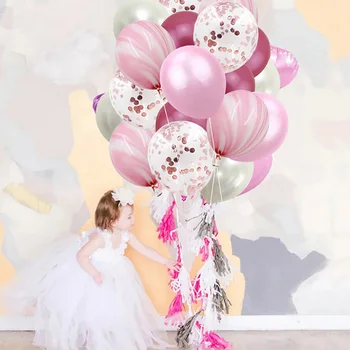 15tk Avärav Marmor Õhupalli Kuld Confetii Õhupalli Baby Shower Sünnipäeva Kaunistamiseks Pulmad Valentine ' s Day Asjade Decor