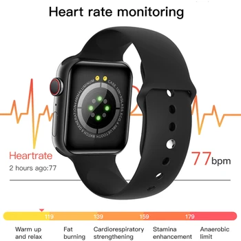 CHYCET 2021 Smart Watch Mehed Naised Muusika Fitness Tracker Südame Löögisagedus/vererõhku Jälgida, Sport IWO Smartwatch Kellad W26