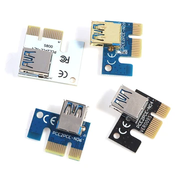 2TK 1X to16X PCI-E 1X USB Video Graafika Kaart Laiendada Line Kaevandamine PCI-E Extension Line Väikese Papi