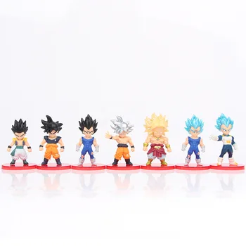 Dragon Ball Z Goku Vegeta Freeza Broly Tegevus Joonis Draogn Ball Super Saiyan Figura PVC Mudel Nukud Sünnipäeva Kingitused Lastele