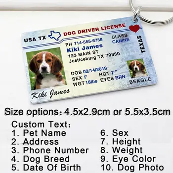 Texas juhiluba, Custom Pet ID Sildid, Personaliseeritud Pet Id Ainulaadne Sildid,Koer ID-Tag, Dog Tag,Kõik Riigid Saadaval