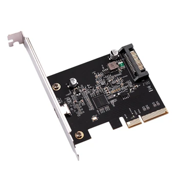 PCIE, et USB3.2 Tüüpi-C Host Controller Card 20Gbps Edastamise Kiirus Gen2