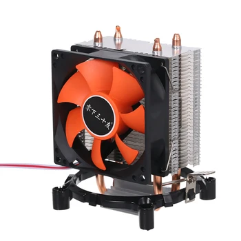 Hüdrauliline CPU Cooler Heatpipe Fännid Vaikne Heatsink Radiaator Intel Core AMD Sempron Platvorm CPU Cooler Kaks Trahvi Vask