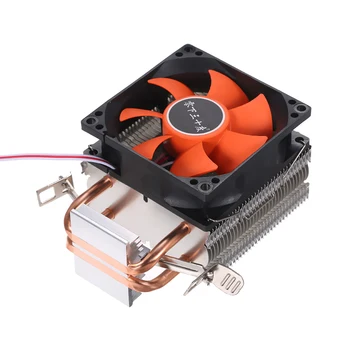 Hüdrauliline CPU Cooler Heatpipe Fännid Vaikne Heatsink Radiaator Intel Core AMD Sempron Platvorm CPU Cooler Kaks Trahvi Vask
