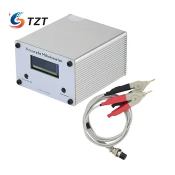 TZT ülitäpse Vastupanu Tester Milliohm Arvesti Täpne Milliohmmeter Laadimine USB OLED 128*32