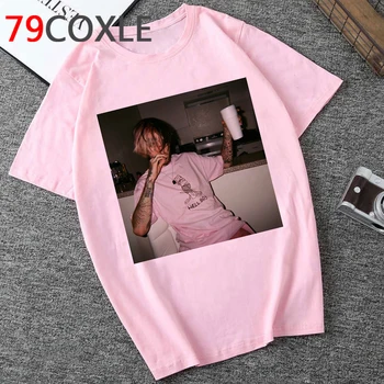 Lil Peep riided t-särk mees ulzzang tumblr jaapani harajuku kawaii paar riided riided paar riideid