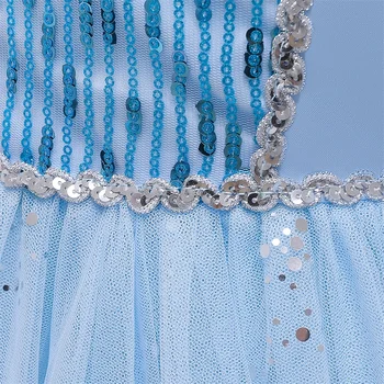 2021 Suvel Anna Elsa Pulm Kleit Õhtul Printsess Kostüüm Kids Sünnipäeva Kleidid Tüdrukute Kleit Suurus 4-10 Aastat