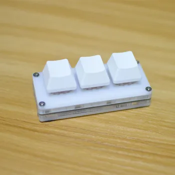 Mini 3-klahvi Klaviatuuri Mängude Programmeerimine Makro Mehaaniline Klaviatuur, USB Liides Standard HID Plug&Play