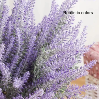1TK Kunstlik Lavendel Kõrge Kvaliteediga Kunstlikud Lilled Home Decor Tera Dekoratiivsed Võltsitud Tehase Siidist Lilled