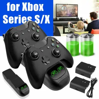 Kontrolli X-Box Xbox Üks X S Töötleja Seista Gamepad Aku Laadija Laadimise Dock Kaasaskantav Tarvikud Tugi Serveri Eest