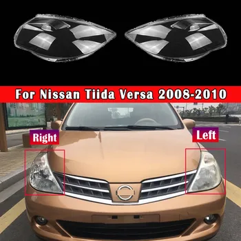 Auto Esitulede Objektiiv Nissan Tiida Vastupidi 2008 2009 2010 Esilatern Hõlma Asendamine Auto Kest Lambivarju Klaas Lampcover Mütsid
