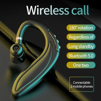 Enimmüüdud Veekindel Kõrvaklappide Traadita Kõrvaklapid Bluethooth 5.0 Kõrvaklapid Mikrofoniga HD Kõne Handsfree Bluetooth-Earbuds