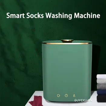 Ultraheli mini aluspesu sokid pesumasina kodumajapidamises kasutatava pesumasina pöördlüliti cleaner kaasaskantav väike pesumasin
