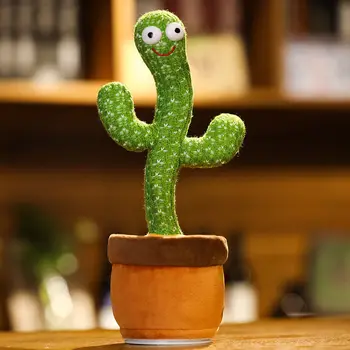 Cactus perroquet Räägi Räägi Tantsu Cactus Nukk Heli salvestamine Korda Mänguasi Cactus Muusika Box Lapsed, Lapsed, Haridus-Kingitus