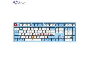 AKKO 3108V2 BILIBILI sinine mehaaniline klaviatuur originaal KIRSS lüliti PBT sublimatsioon keycap mängude mängimine arvuti klaviatuur